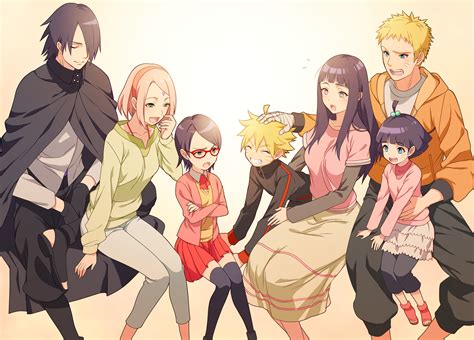 Naruto And Sasuke S Family By Pixiv