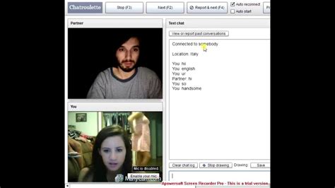 chatroulette omegle fake webcam on chatroulette youtube