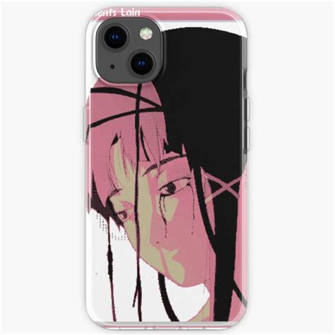 Serial Experiments Lain Sad Japanese Anime Aesthetic Iphone Case