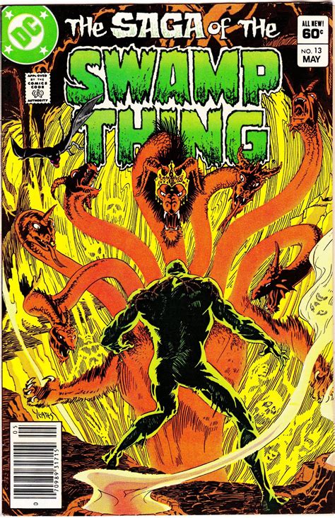 Swamp Thing 13 2nd Series 1982 May 1983 Dc Comics Grade Etsy Comics