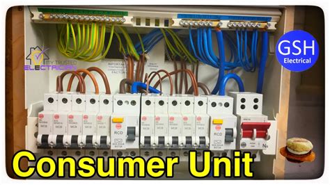I want to run 12/3 (20 amp breakers tied) from my panel box to 1st outlet and then 12/2 to the other outlet. Garage Consumer Unit Wiring Diagram