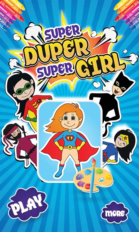 Super Duper Super Girl Aplicativo Na Amazon Appstore