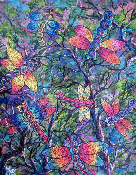 Rainbow Dragons Painting By Megan Walsh Pixels