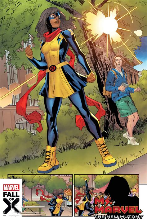 Kamala Khan Goes Undercover For The X Men In Ms Marvel The New