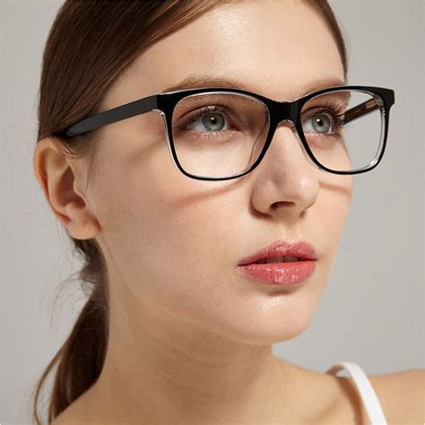 Brand Design Square Women Reading Eyeglasses Optical Glasses Frames