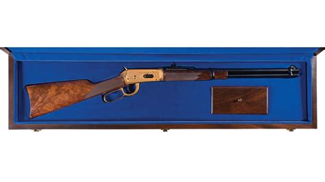 Engraved Winchester Model 94 Limited Edition Ii Carbine Rock Island