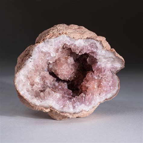 Astro Gallery Of Gems Pink Amethyst Geode Cluster From Neuquean