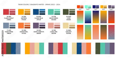 fashion color trend autumn winter 2020 2021 color palette forecast of
