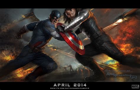 Captain America Winter Soldier Winter Soldier Concept Art
