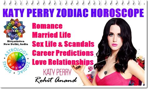 Katy Perry Zodiac Horoscope Love Astrology Birth Charts By Celebrity
