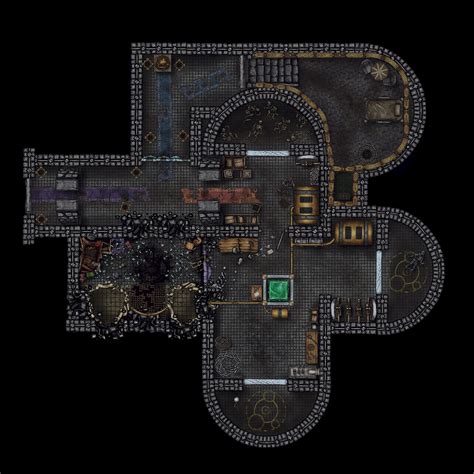 40 X 40 • Abandoned Dwarven Alchemy Lab Inkarnate Create Fantasy