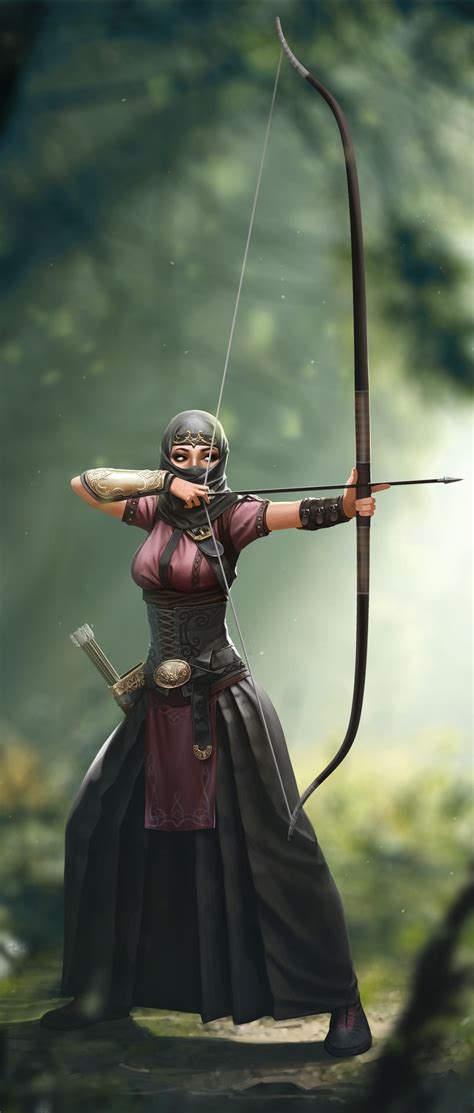 Warlock 2 Concept Art Sergey Kondratovich Warrior Woman Female