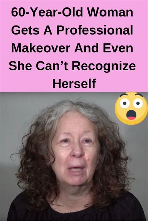 60 Year Old Woman Gets A Professional Makeover And Even She Can’t Recognize Herself Amazing