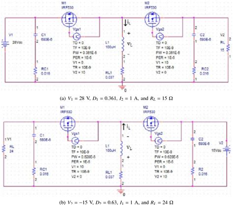 Design And PSpice Simulation Of Synchronous Bidirectional PWM DC DC