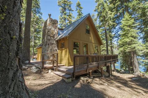 The creek, however, cannot be seen from the cabins. Fallen Leaf Lake Pet Friendly Cabin Rental | Tahoe ...