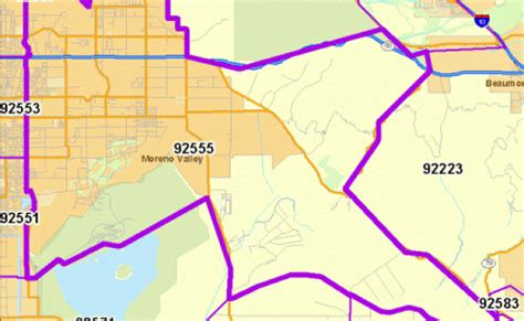 Zip Code Map Of 92557 Demographic Profile Residential Housing Otosection