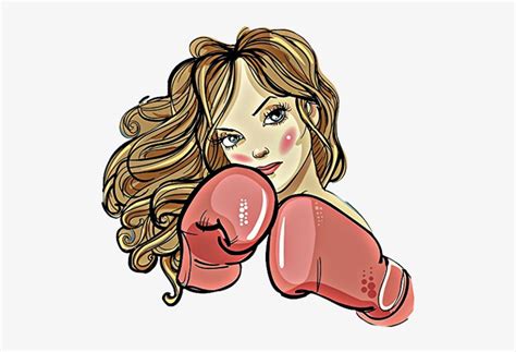 Girl Boxer Cartoon Png Image Transparent Png Free