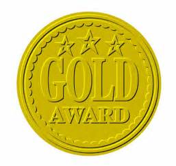 Image result for gold award image