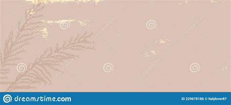 Abstract Floral Pastel Dusty Pink Gold Blush Textured Decor Background