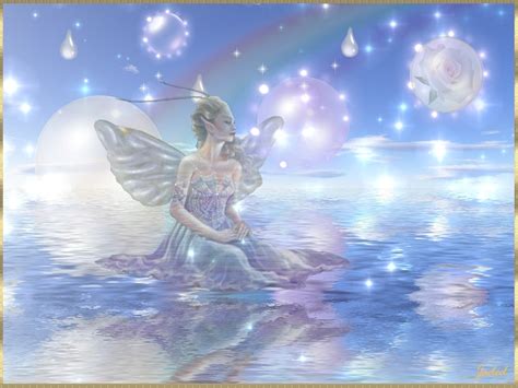 47 Winter Fairies Wallpaper Wallpapersafari