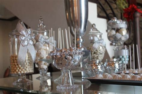 Find unique gift ideas for a silver wedding anniversary in both traditional gifts and modern gifts for the couple and for each other for their 25th anniversary at findgift. Silver & White Birthday Party Ideas | Silver anniversary ...