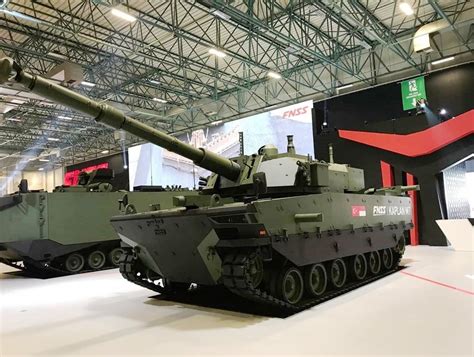 Kaplan MT Tank Displayed With New Active Protection System At IDEF 2019