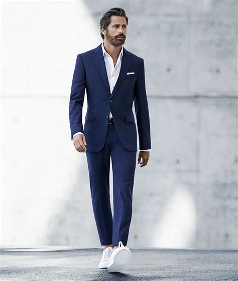 The New Commandments Of Wearing Suits With Trainers Suits And