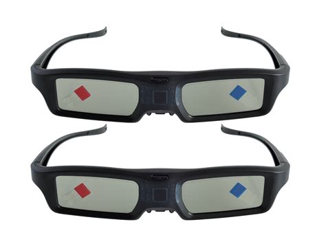 2x Genuine Sharp 3d Ir Active Glasses For An 3dg20 B An 3dg30 An 3dg45 An3dg10 Ebay