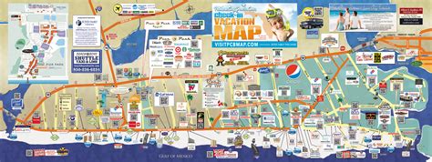 Web Version Of Panama City Beach Map Visitpcbmap The Official