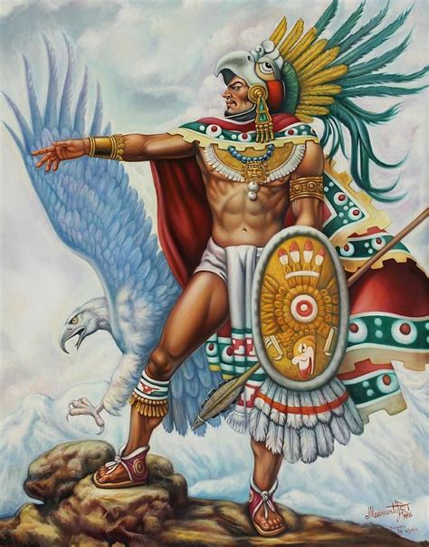 Pin By Dante Dimov On Cultura Azteca Aztec Warrior Aztec Paintings