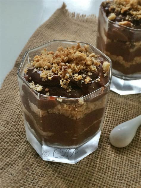 Garnish each serving with fresh berries. Cook like Priya: Eggless Chocolate Biscuit Pudding | Easy Chocolate Pudding | Quick Dessert Recipe