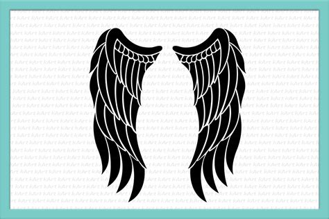Angel Wings Svg Angel Svg Angel Wings Design Bundles