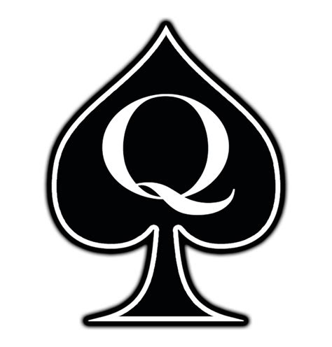 1pc large temporary tattoo queen of spades bbc qos etsy