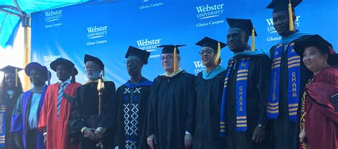 Webster University Graduation U S Embassy In Ghana