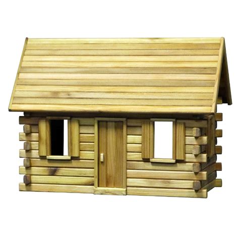 Dollhouse Kit Unfinished Lakeside Retreat Log Cabin Etsy