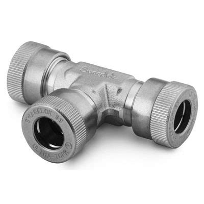 Stainless Steel Ultra Torr Vacuum Fitting Union Tee In Tube Od