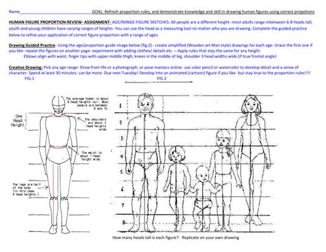 Drawing People And The Human Figure Int He Right Proportions With The Following Figure Drawing