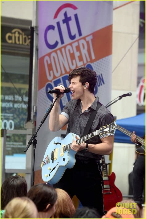 Shawn Mendes Sings Hit Hits On Today Show Watch Now
