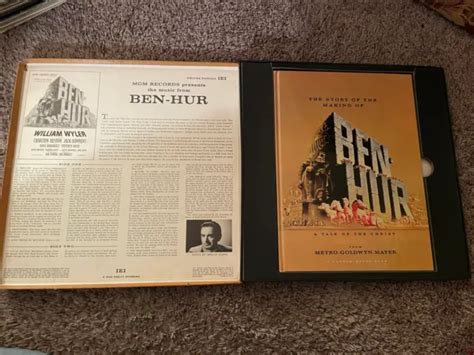 Ben Hur Original Motion Picture Soundtrack By Miklos Rozsa Record