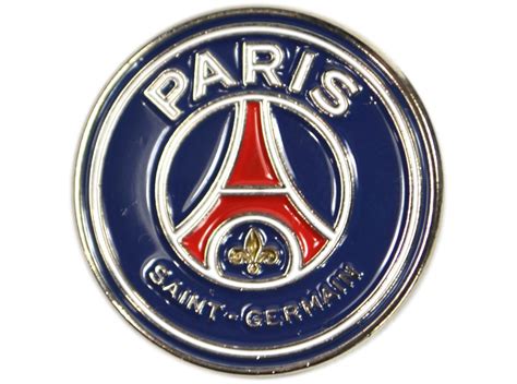 Paris Saint Germain Crest Pin Badge