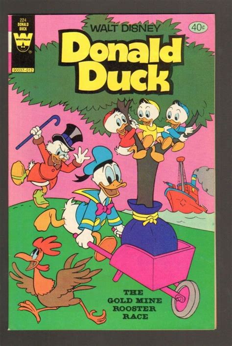 1980 Whitman Pre Pack Walt Disney Donald Duck 224 Gold Key Variant Comic Books Modern Age