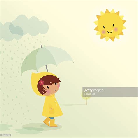 april showers high res vector graphic getty images