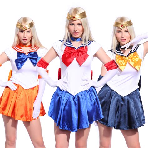 Sexy Cosplay Costume Uniforme Di Sailor Moon Luna Venere Urano Ragazza