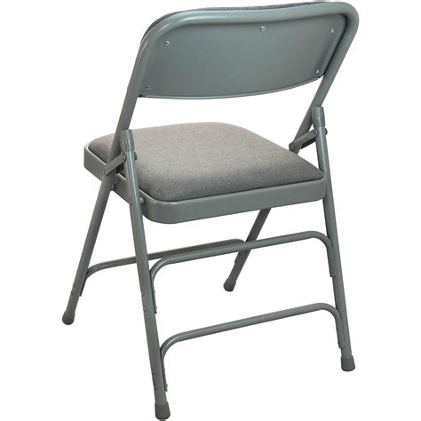 Linon's keira padded folding chair is both fashionable and functional. Padded Metal Folding Chair - Fabric Seat | eBay