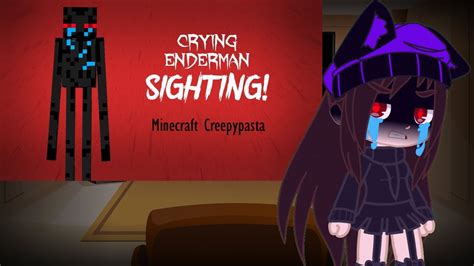 Mob Talker React To Crying Enderman Sighting Minecraft Creepypasta
