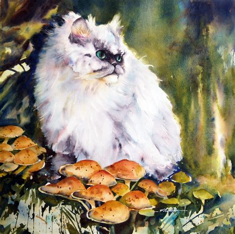 Watercolor Painting By Vickie Nelson