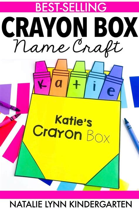 The Crayon Box Name Craft You Need To Make Natalie Lynn Kindergarten