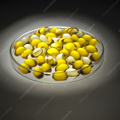 Instead, cod liver oil for hair can be taken in a variety of pill or tablet forms. Cod liver oil pills - Stock Image - F007/8181 - Science ...
