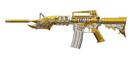 M4a1 S Born Beast Noble Gold Crossfire Wiki Fandom Powered By Wikia