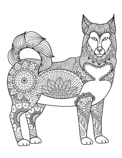 Animal Coloring Pages Set Of 10 Etsy